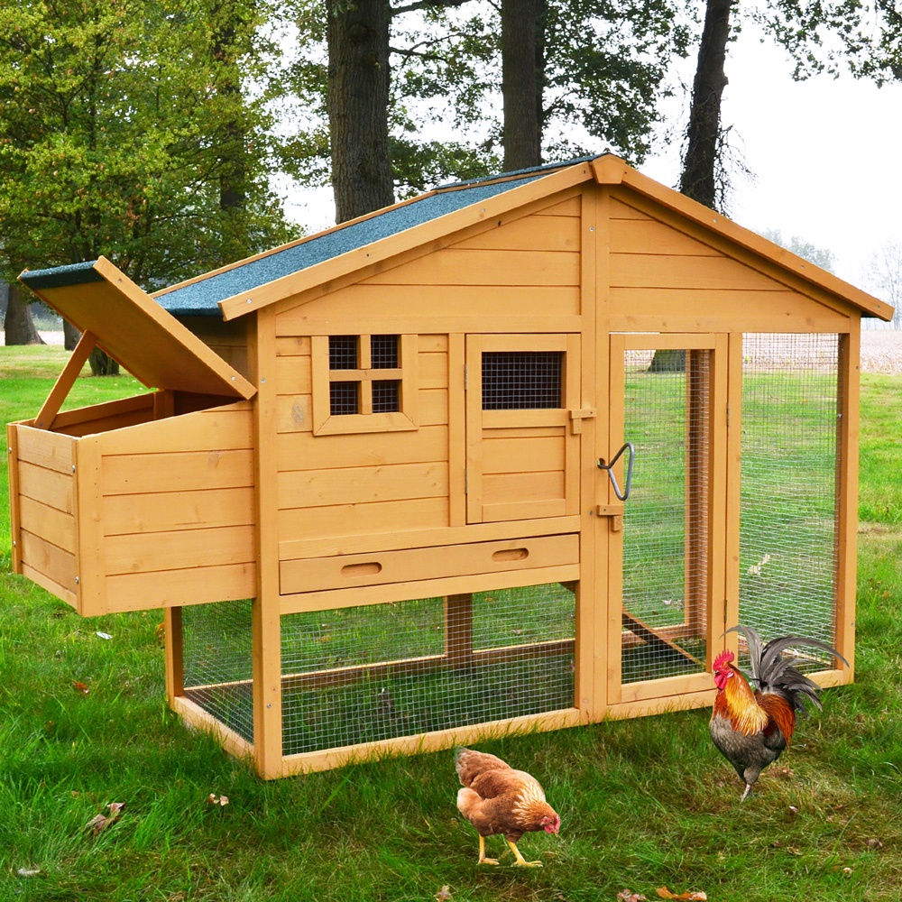Výroba kurník s výběhem 143,slepičárna, králíkárna borovice.