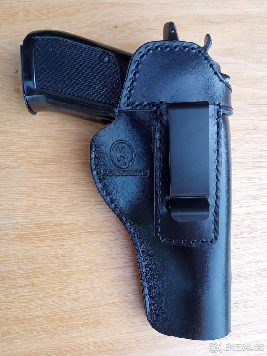 Kožené opaskové pouzdro na pistoli CZ 50/70/82/83