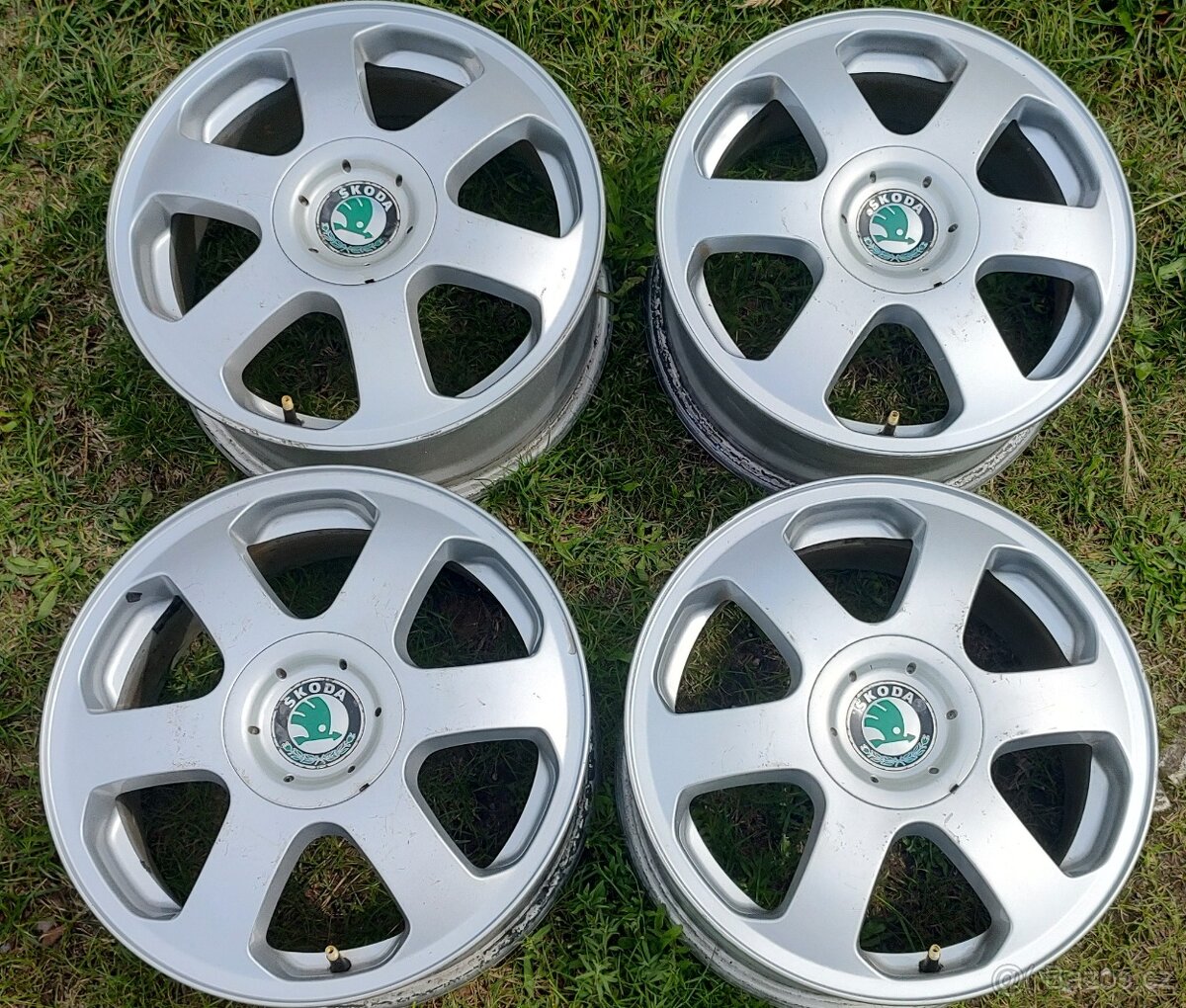 Alu kola 5x100 R15 Škoda