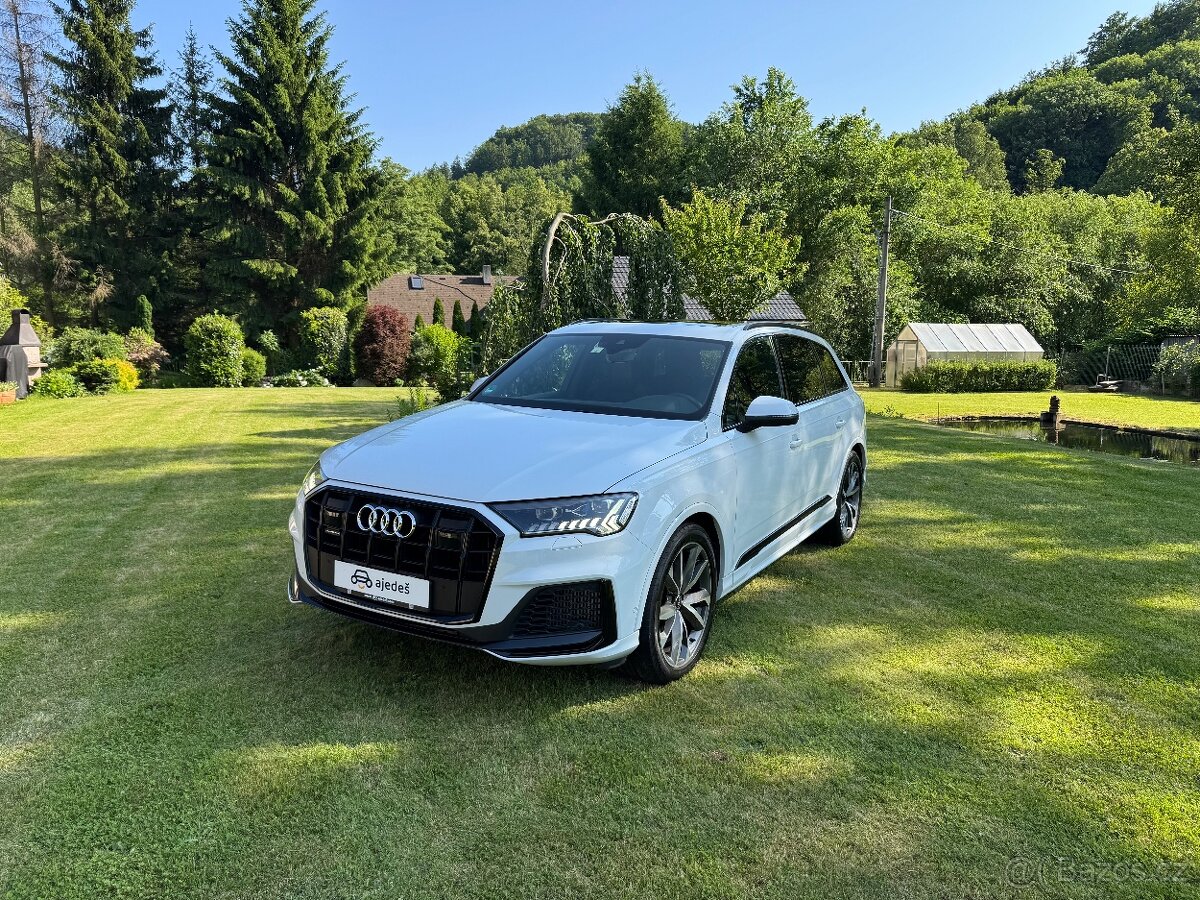 Audi SQ7 4.0 TDI V8 Quattro/320 kW/ČR-1M/r. 2020/DPH/99 tkm