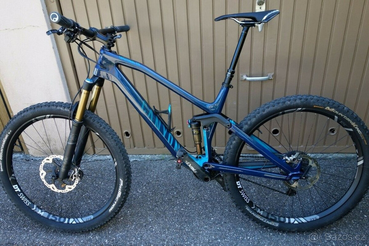 Canyon Spectral CF 9.0 SL Benzin, velikost M, kompletní Shim