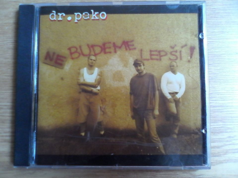Dr.Pako – Nebudeme lepší ( CD )