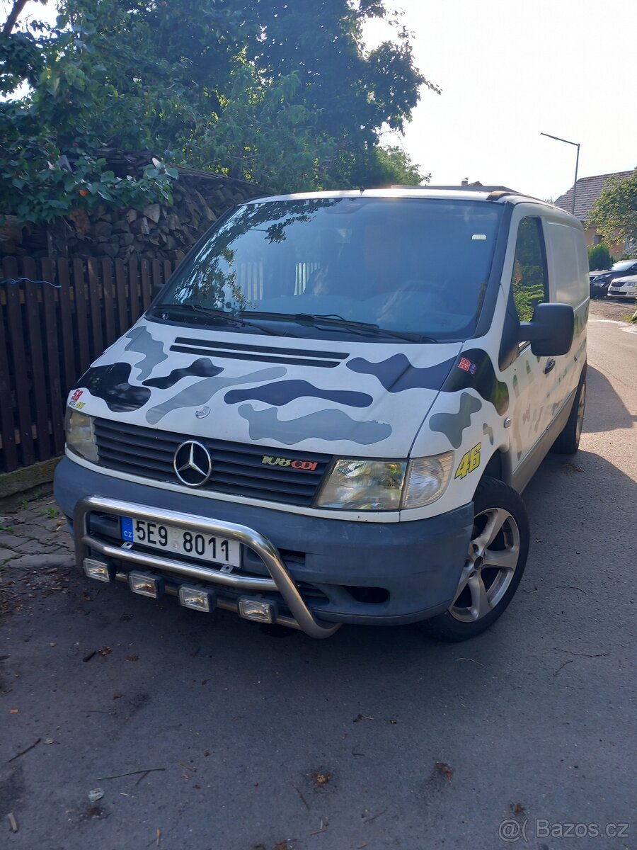 Mercedes vito 108 cdi spací vestavba