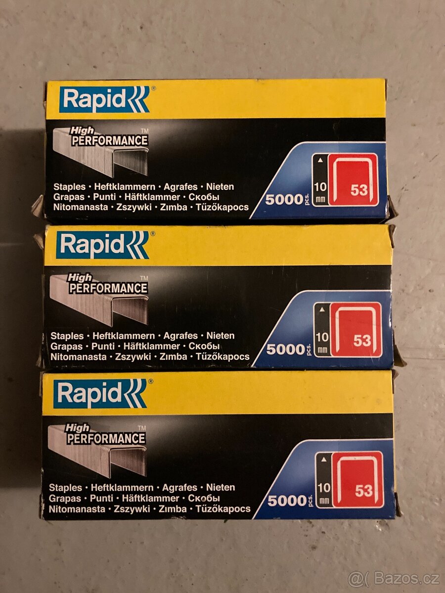 Sponky do sešívačky Rapid 10 mm