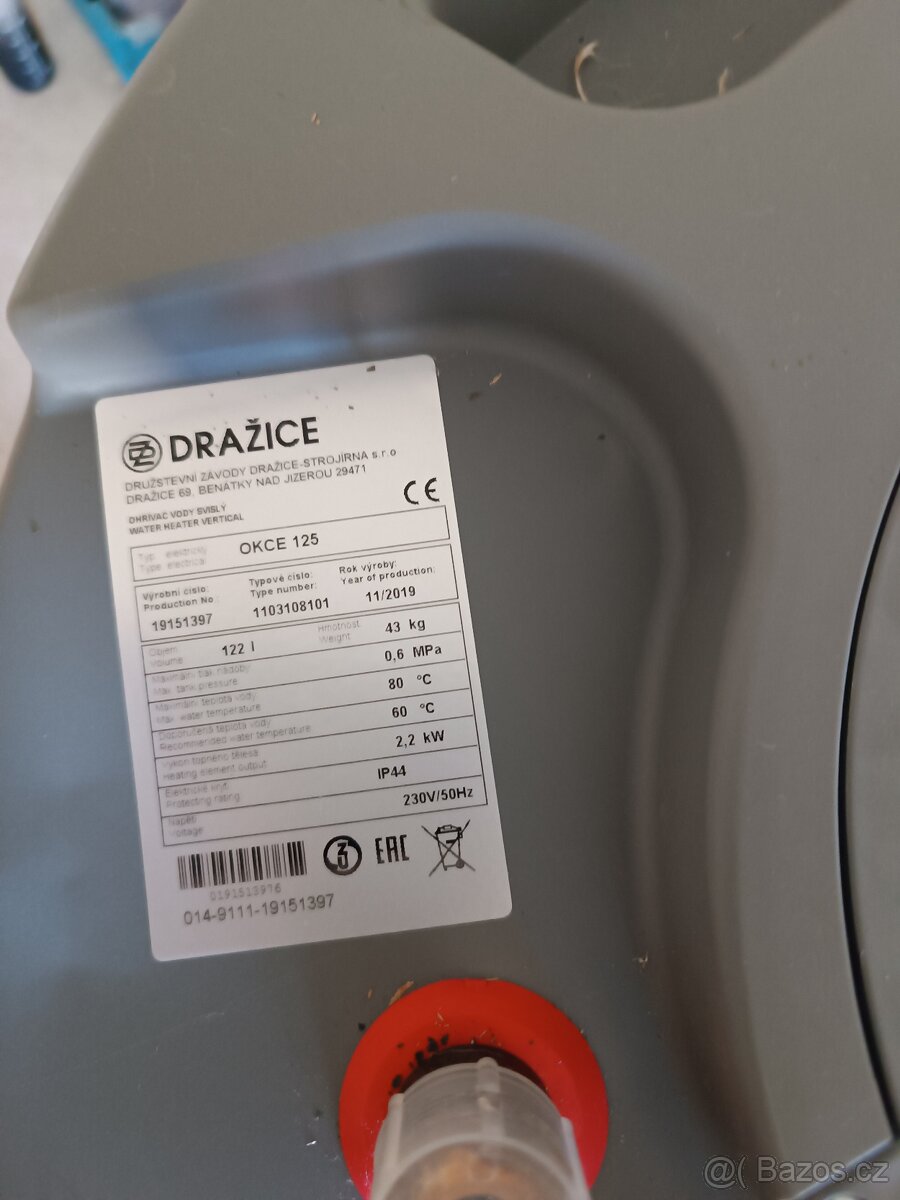 Elektrický bojler OKC 125