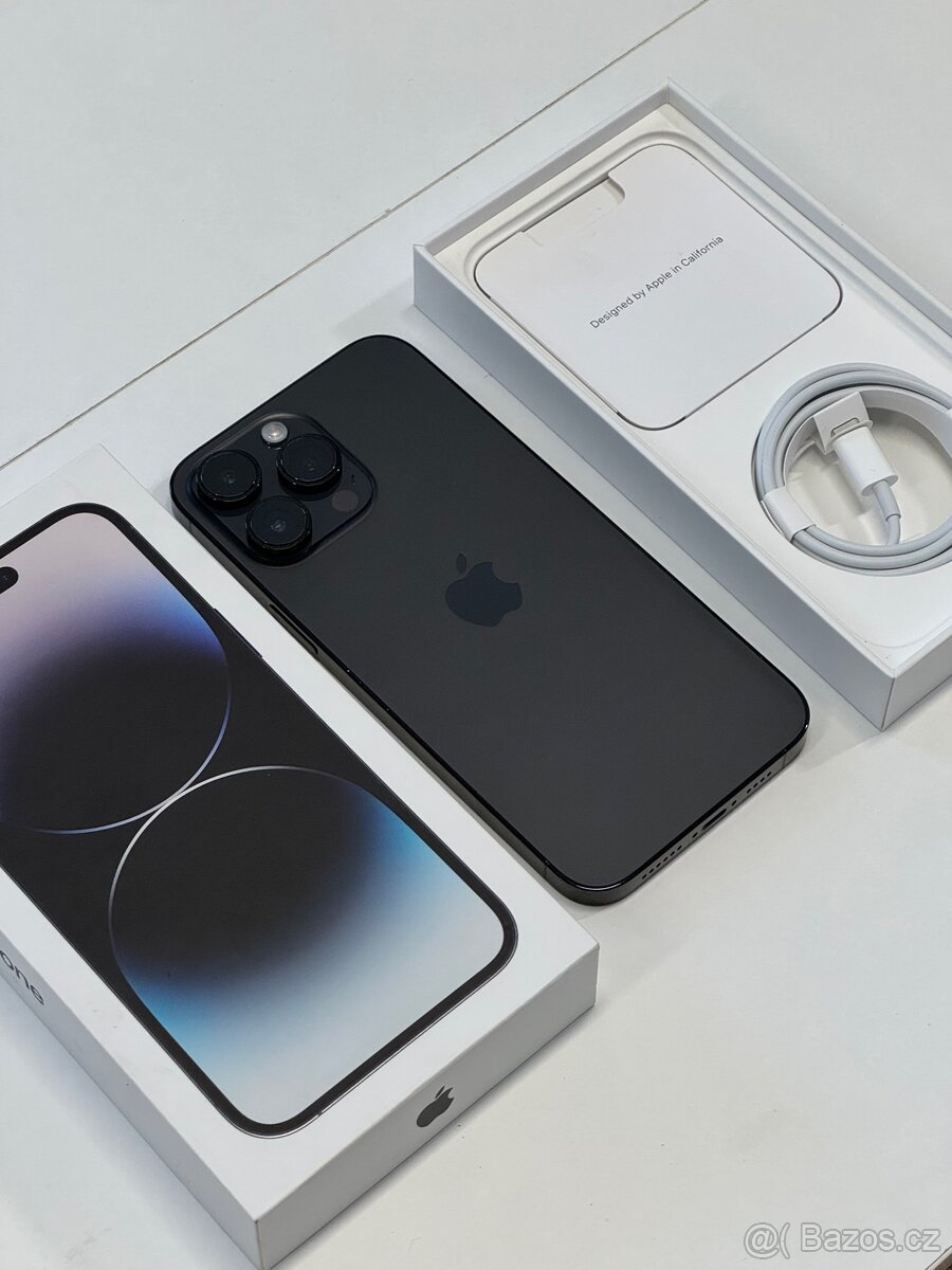 iPhone 14 Pro Max, Černý, Super stav