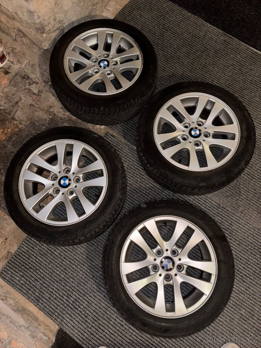BMW originální alu kola Styling 156 – 205/55 R16, zimní pneu