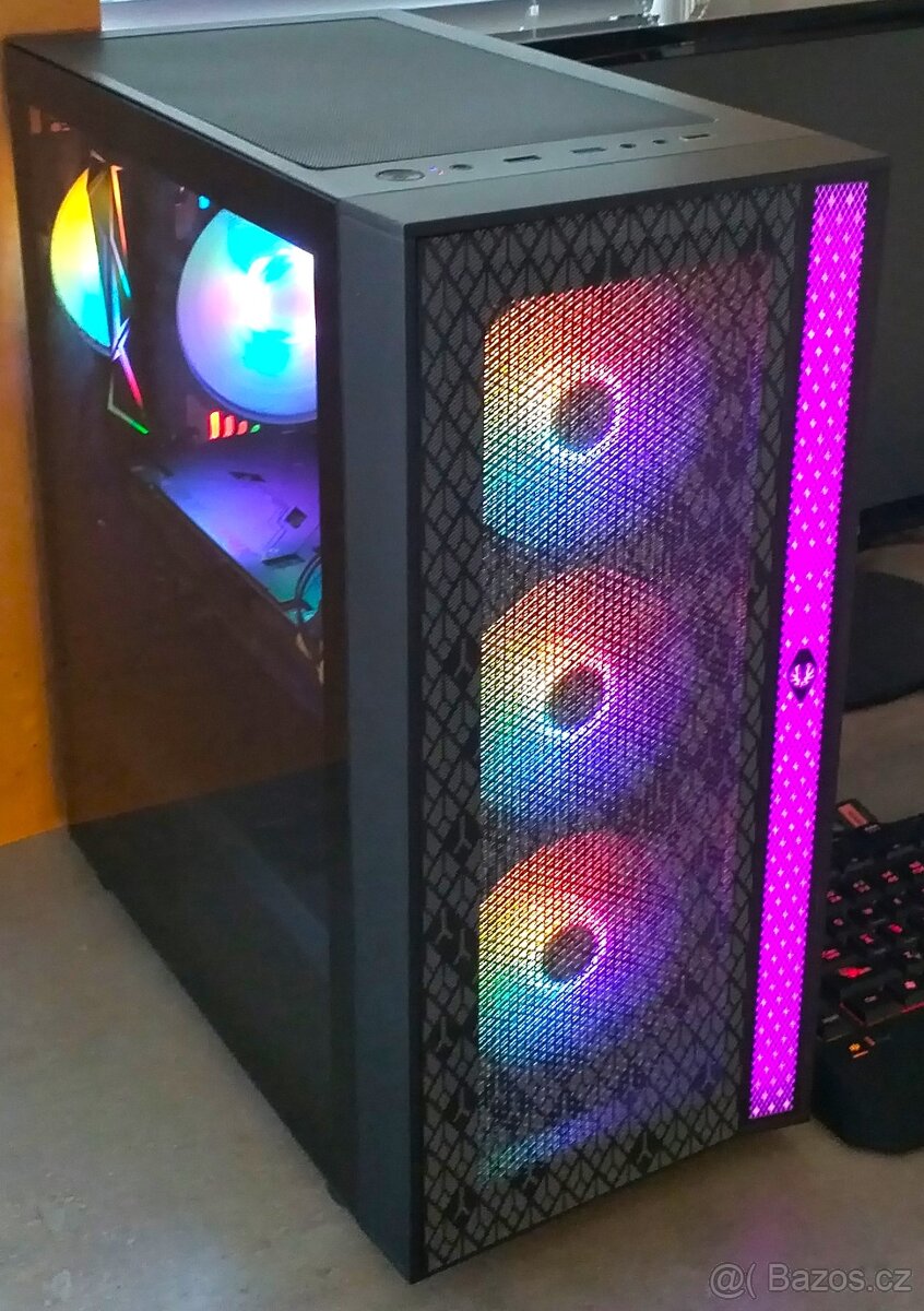 HERNÍ PC,FX 8320,GTX1080,16GB,SSD+SATA