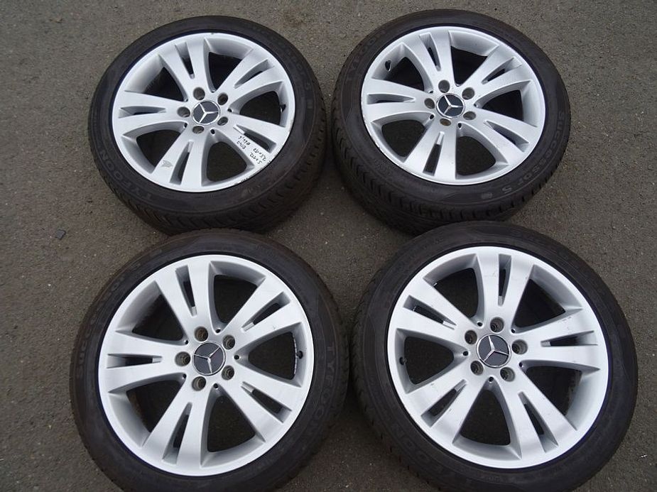 Alu disky originál Mercedes, 17", 5x112,ET 47, letní sada
