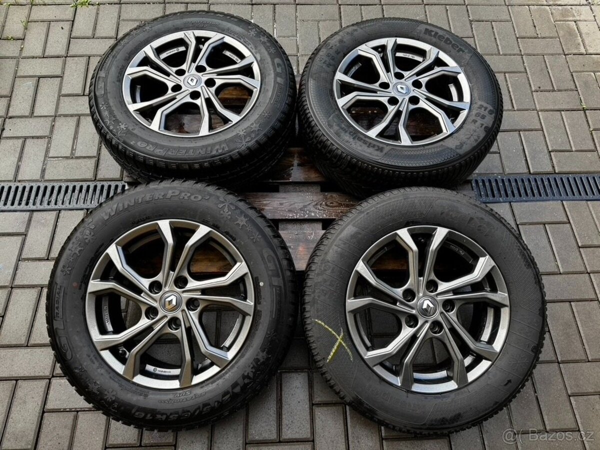Alu kola, disky r16 5x114,3 Renault (Brock) 215/65