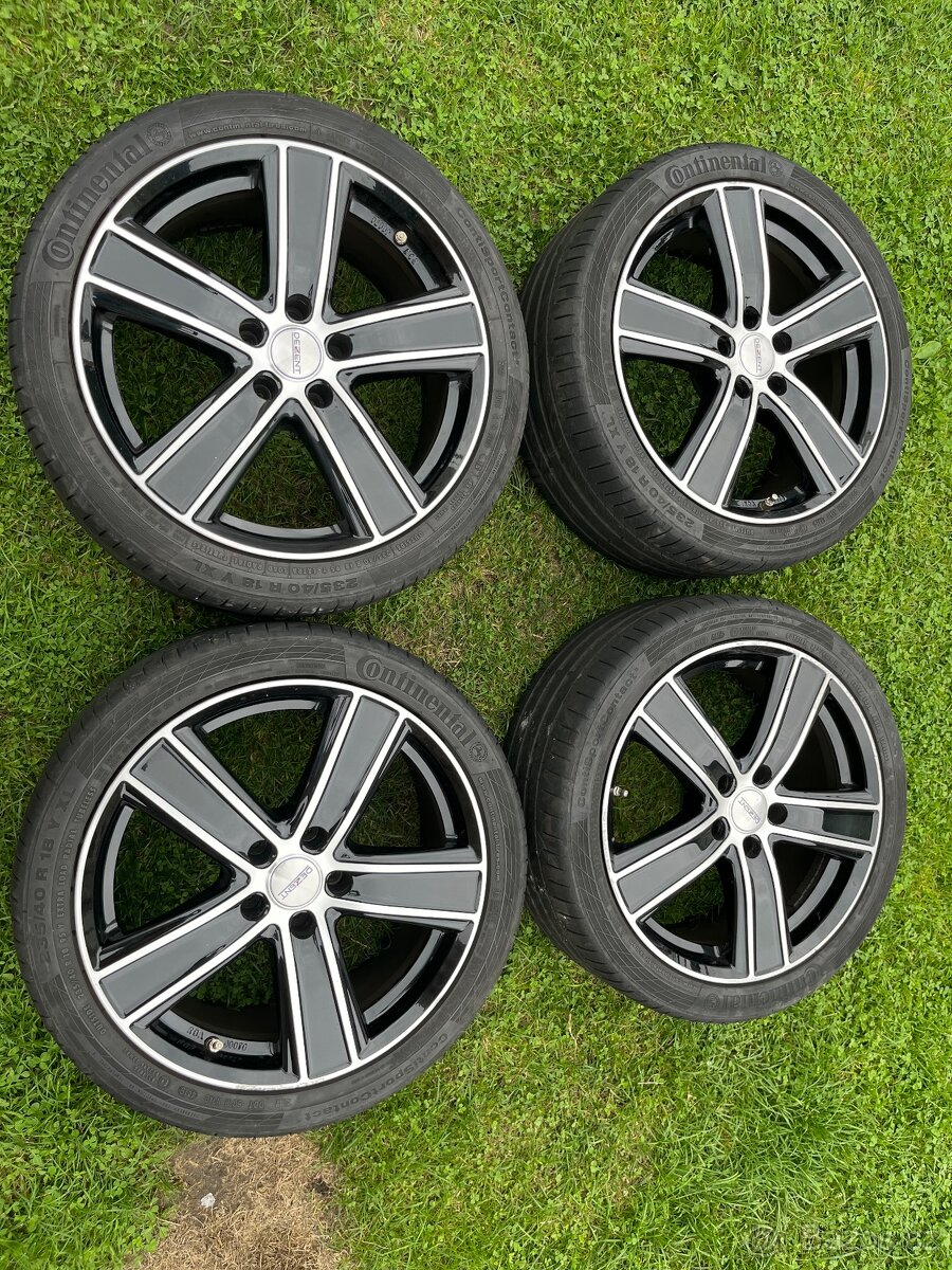 ALU kola DEZENT 5x112 pneu 235/40 R18