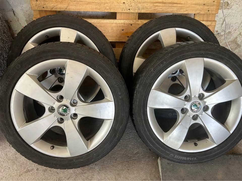 Alu kola Škoda Pegasus 5x112 R17