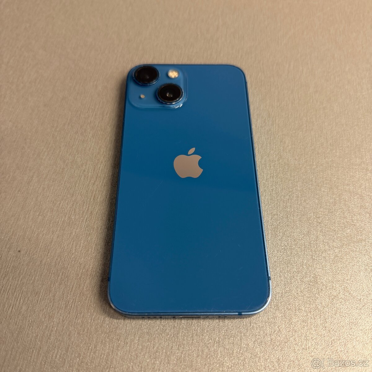 iPhone 13 mini 128GB modrý, pěkný stav, 12 měsíců záruka
