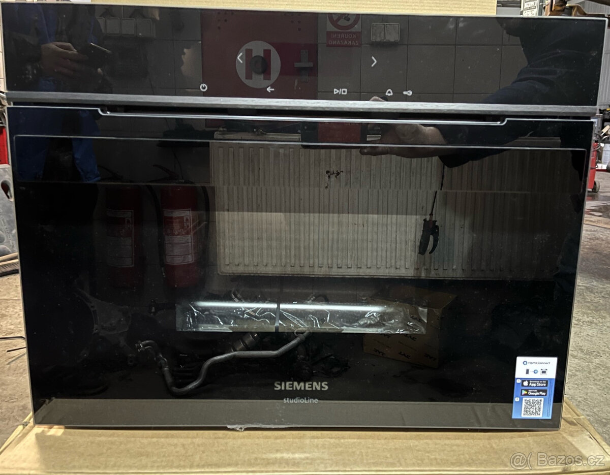 Siemens vestavná parní trouba CD914GXB1 - nová
