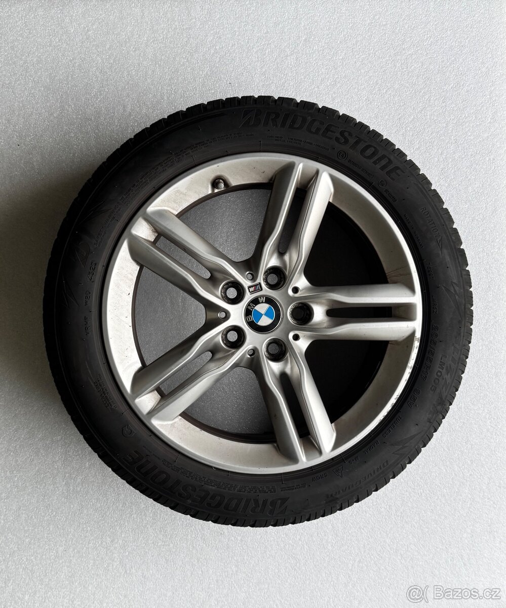 Prodám “17” kola se zimními pneumatikami na BMW