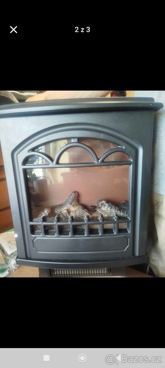 Elektrická krbová kamna