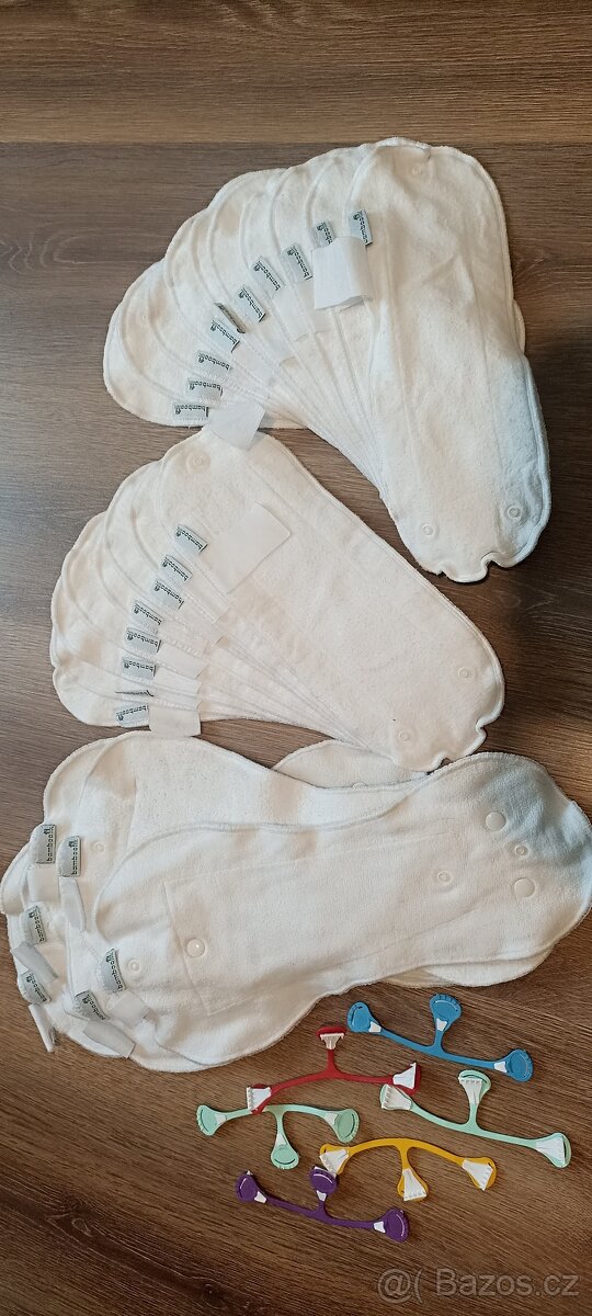 Látkové pleny bamboolik