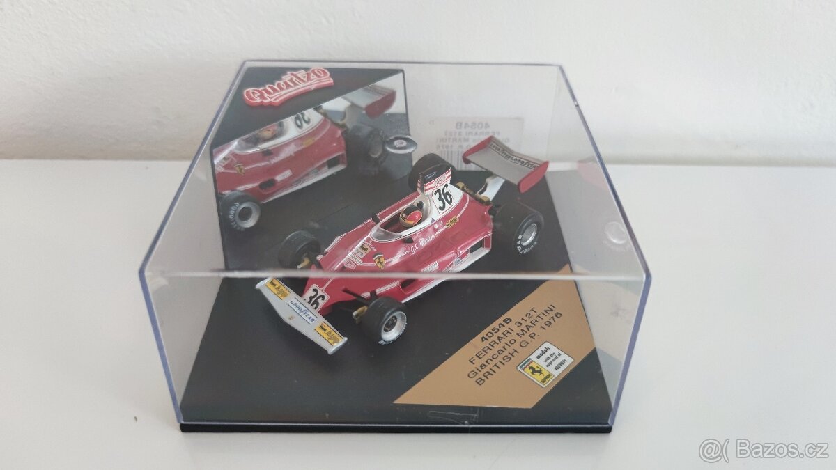 F1 Ferrari 312T, G.Martini Quartzo 1:43