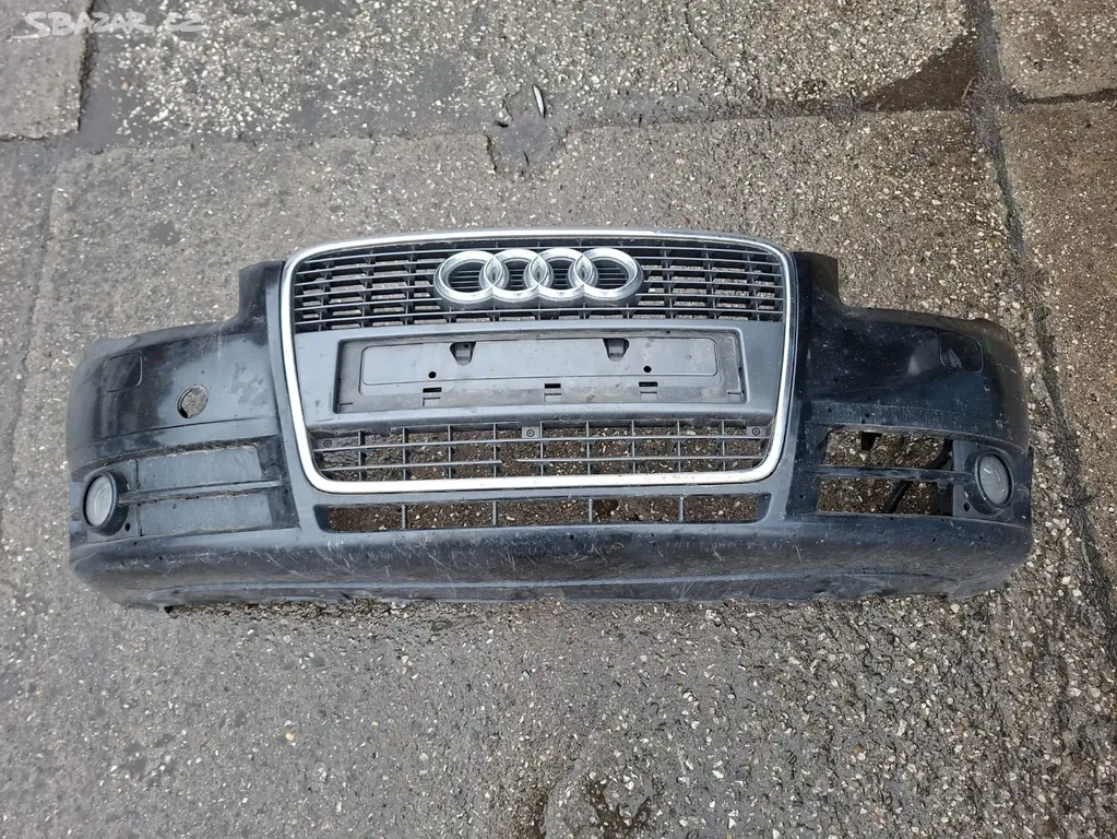 Přední nárazník Audi A4B7 černý