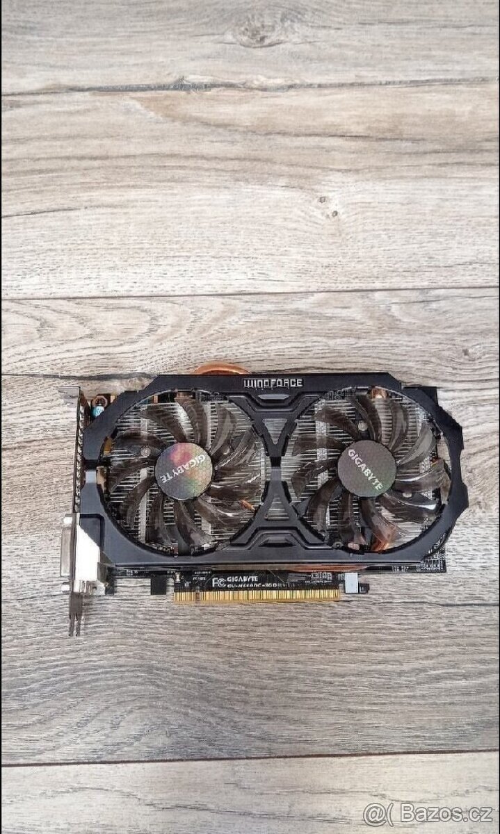 Gigabite Windforce GeForce GTX 650 3G GDDR5