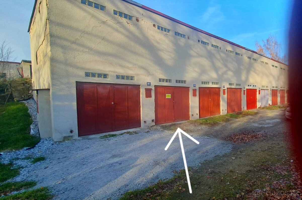 Pronájem garáže v Žirovnici