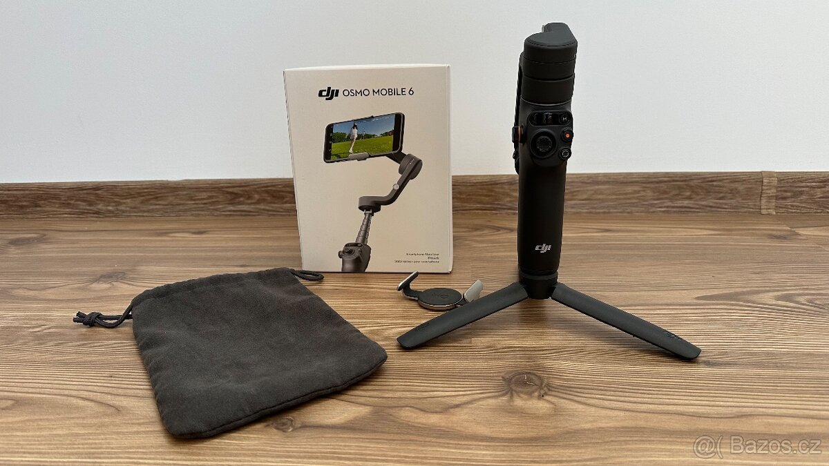 Stabilizace gimbál DJI OSMO MOBILE 6 TOP STAV