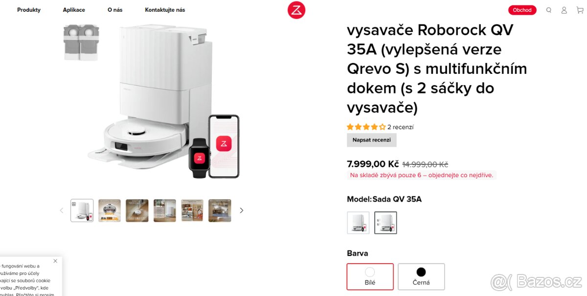 Robotický vysavač Roborock QV 35A