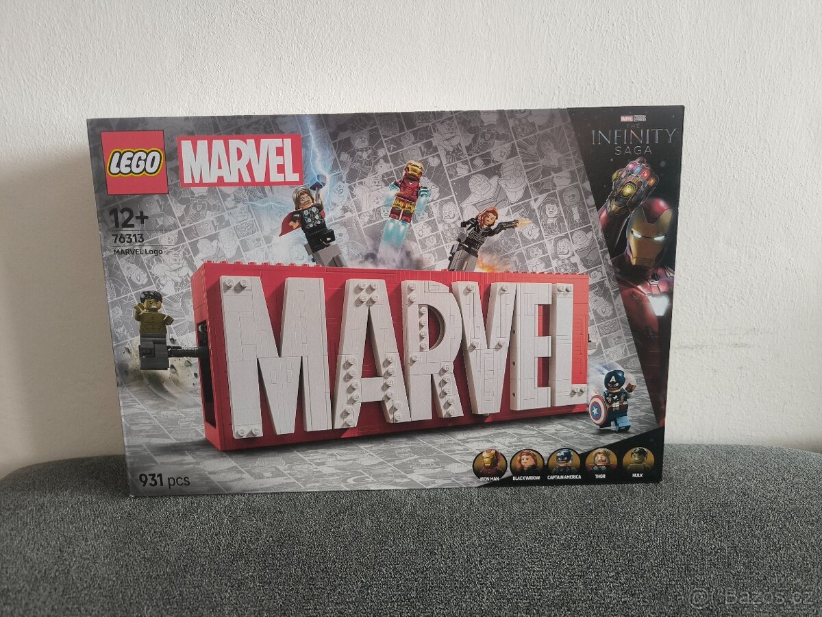 LEGO® Marvel 76313 Logo MARVEL a minifigurky