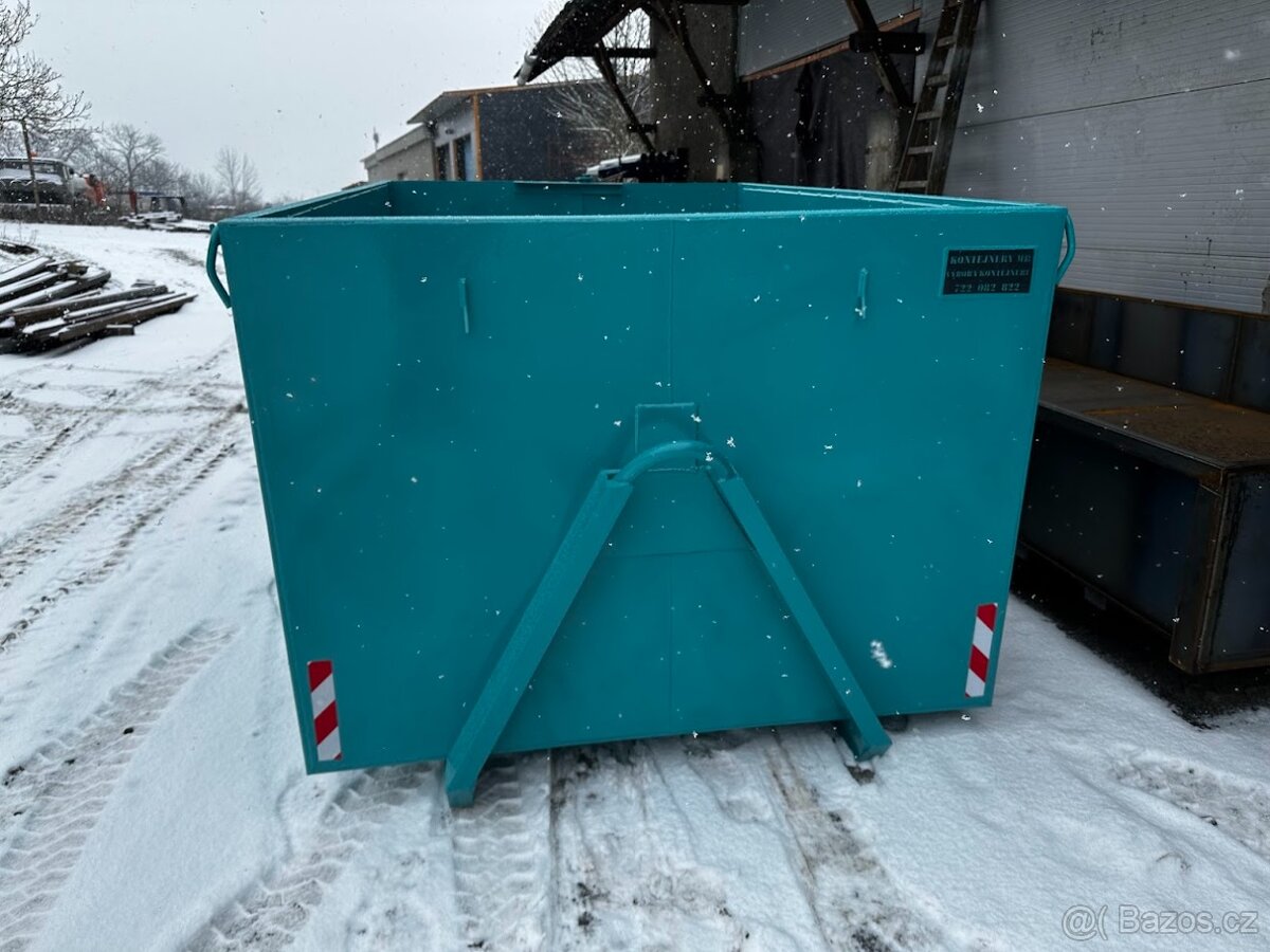 Prodám hákový suťový kontejner Multicar 5m3