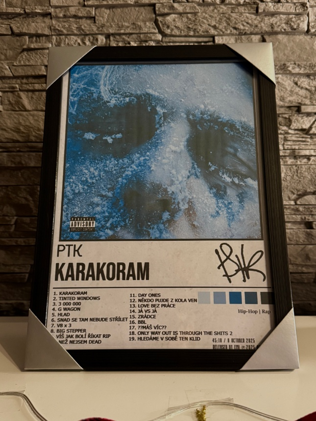 Karakoram - PTK album / Obraz s rámem💎