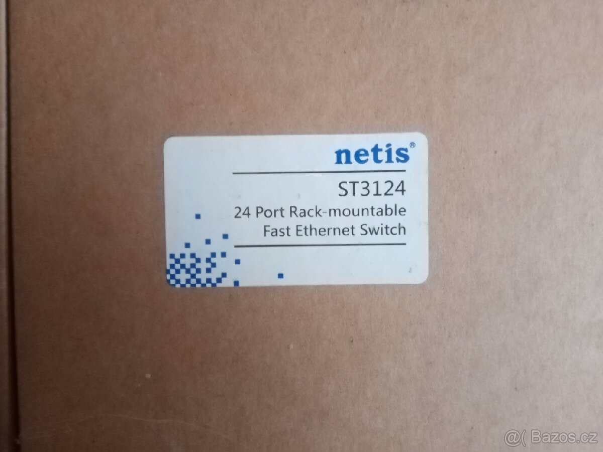 24portový rackmount switch Netis ST3124