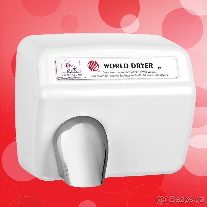 Osoušeč rukou World Dryer XA548-974-LBA- sleva možná