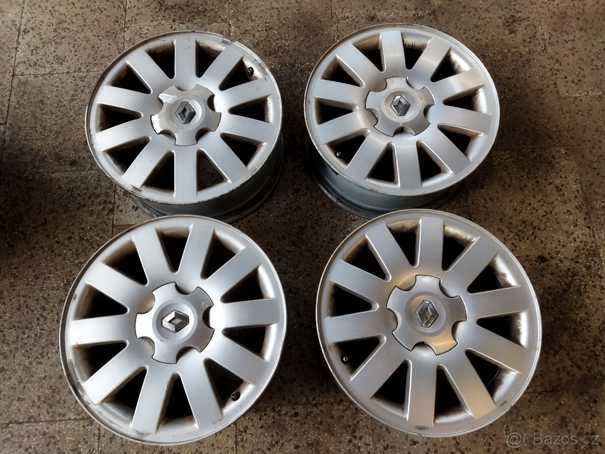Prodám sadu ALU disků Renault R16 5x108