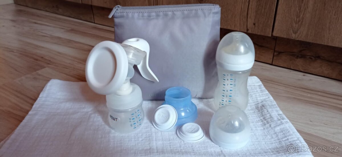 Ruční odsávačka Philips Avent + příslušenství