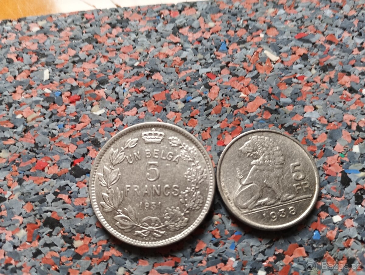 5 FRANK 1931+5FRANK 1939 SBÍRKOVÉ