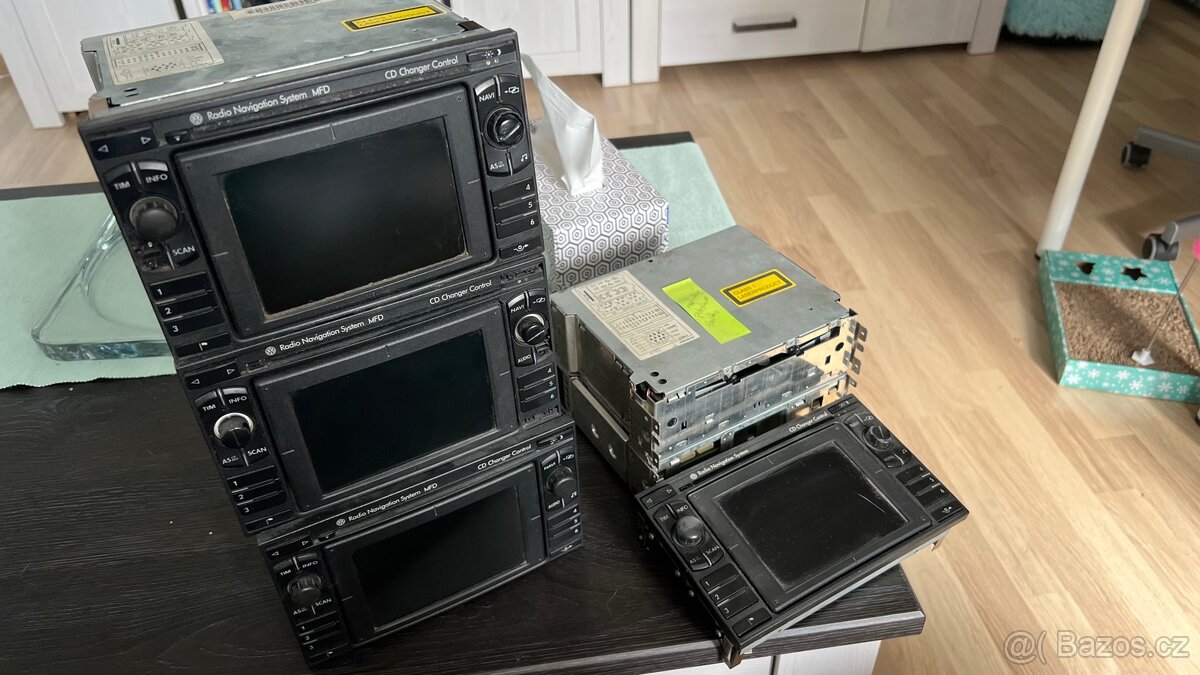 Radio navigace mfd Vw 4kusy