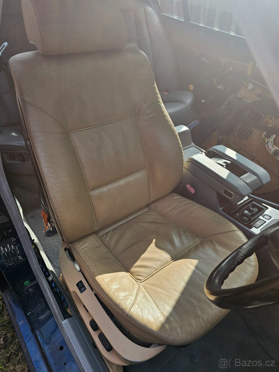 BMW e39 nappa interiér touring