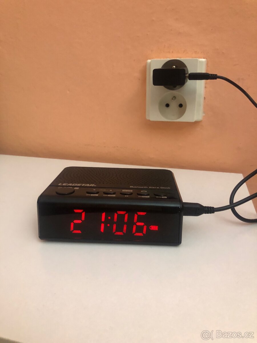 Bluetooth alarm rádio