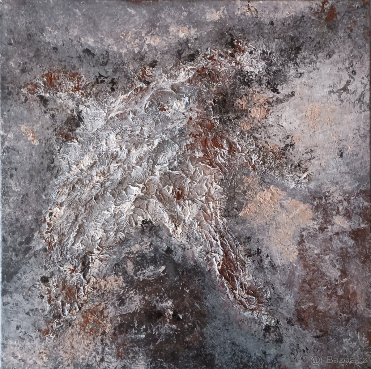 Obraz 50x50 textura abstrakce DOPRAVA ZDARMA