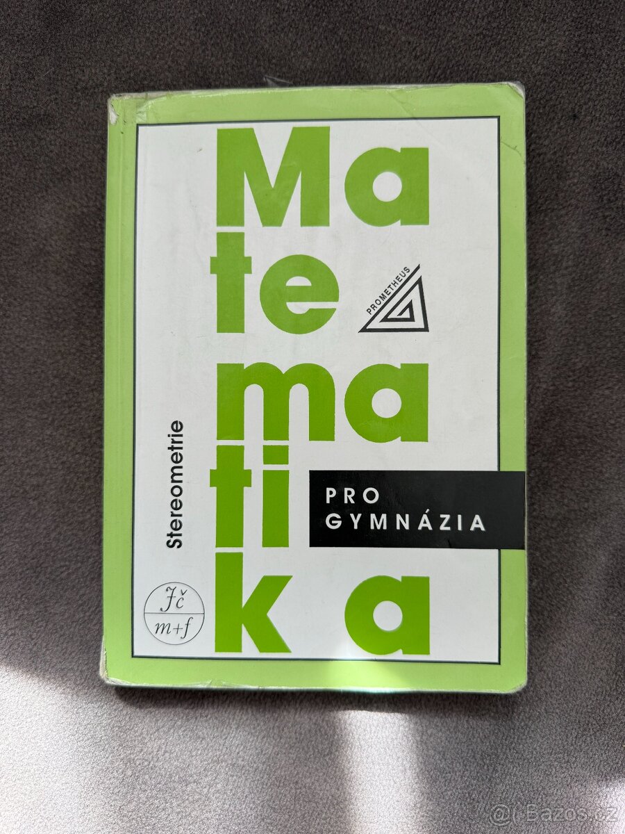 Prodám učebnici Matematika pro gymnázia - stereometrie