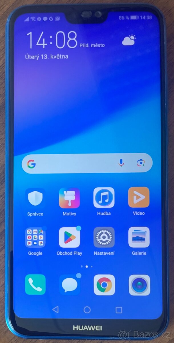 Telefon Huawei P20 Lite 4GB/64GB DualSIM model ANE-LX1 modrý