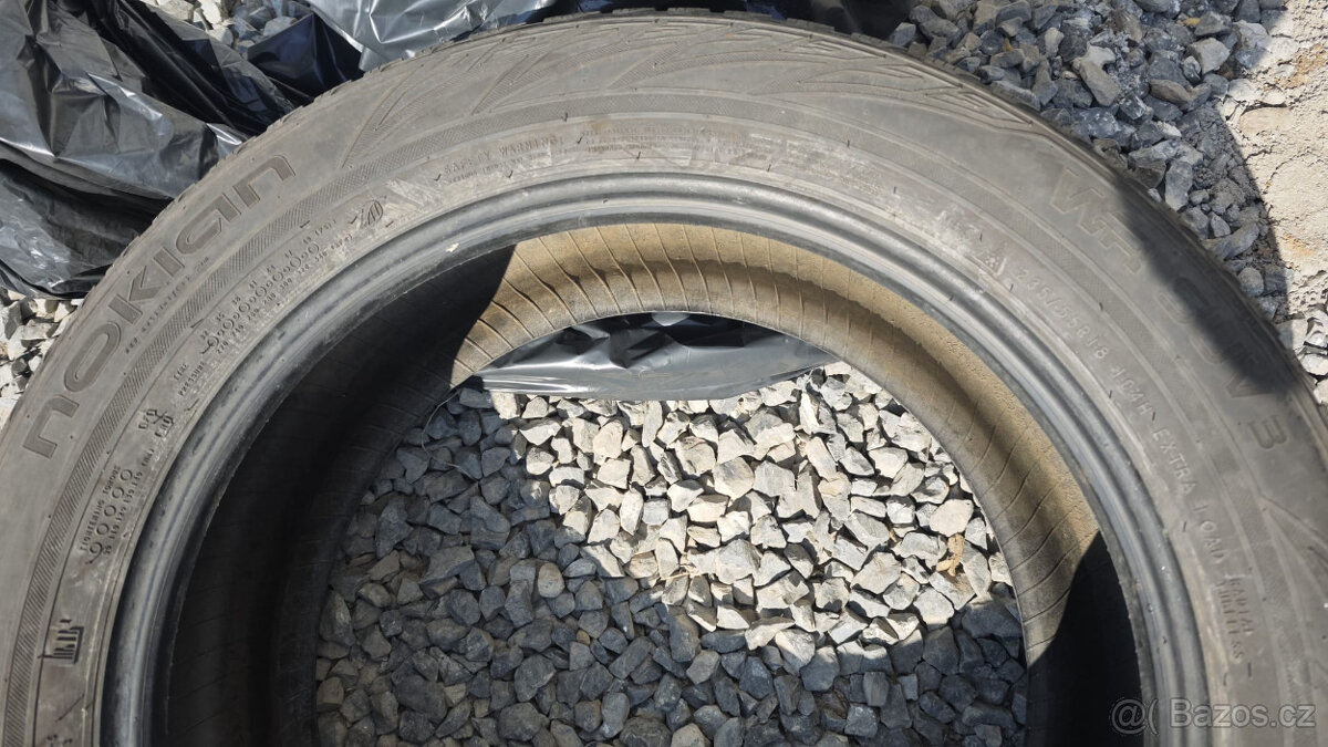 4 ks letní pneumatika Nokian 235/55 R18