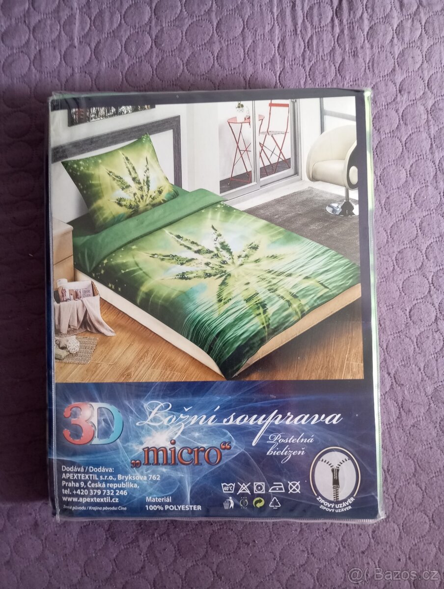 3D ložní povlečení