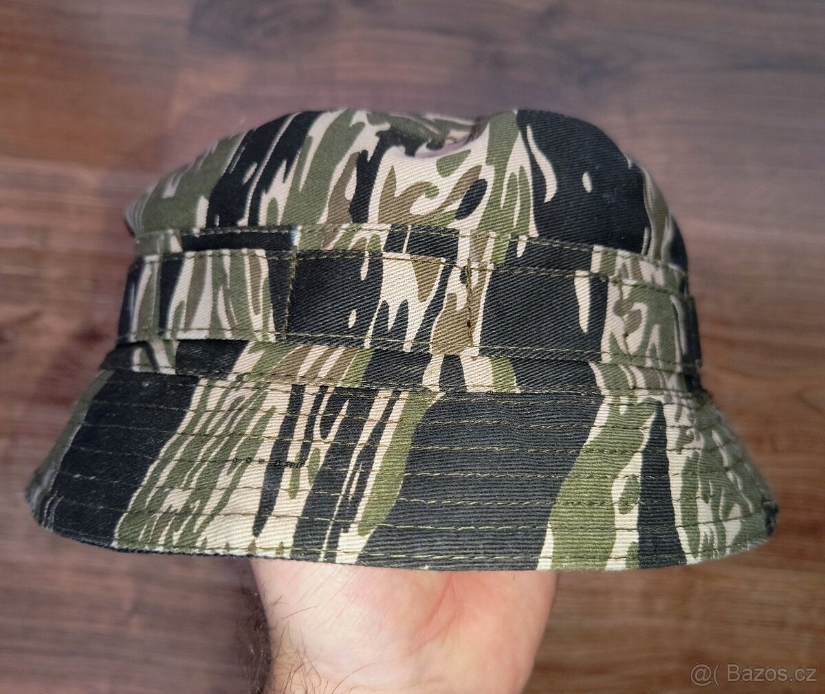 Tiger stripes Vietnam sun hat tadpole Klobouk