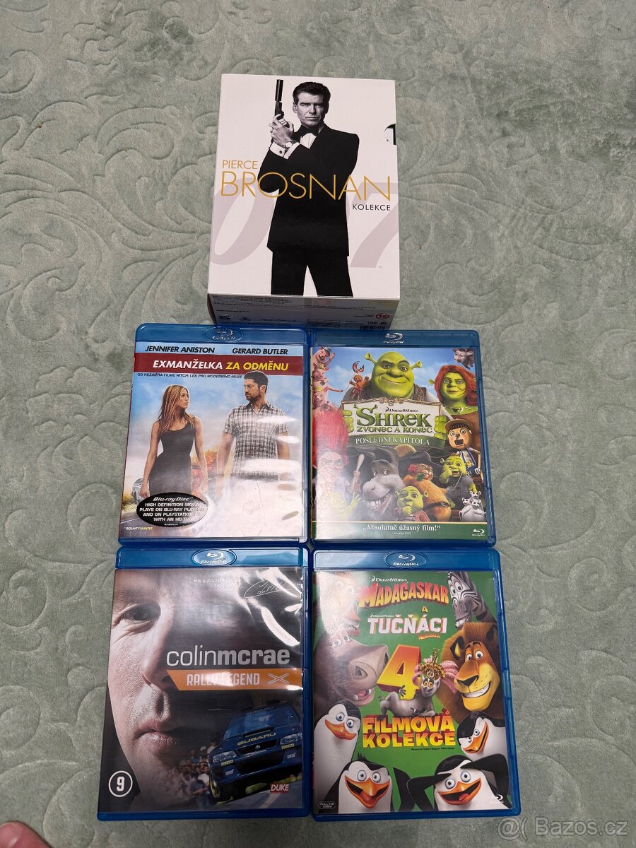 Blu-ray a DVD filmy