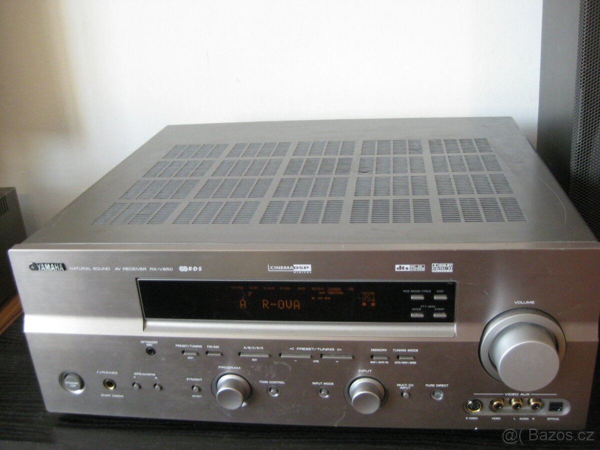 AV Receiver YAMAHA RX V-650 + DVD/CD
