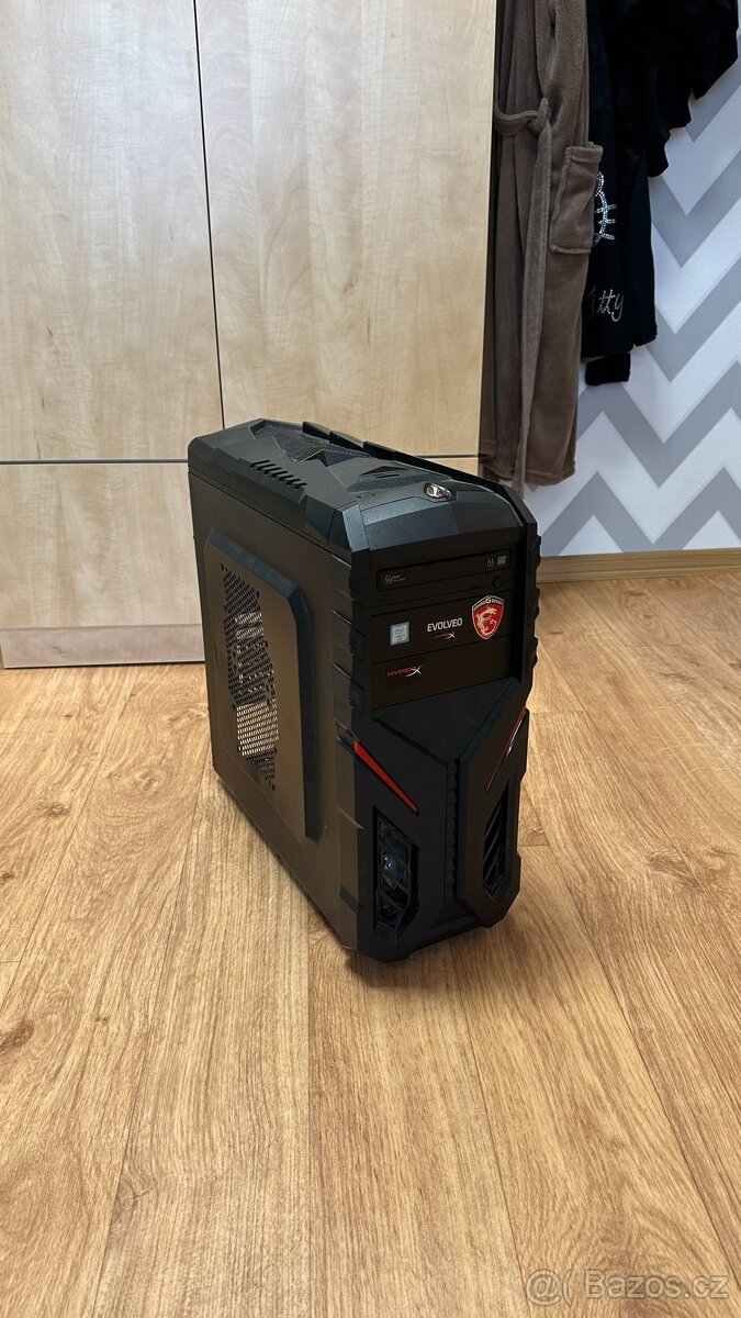 PC bedna EVOLVEO S136 s 2 ventilátory