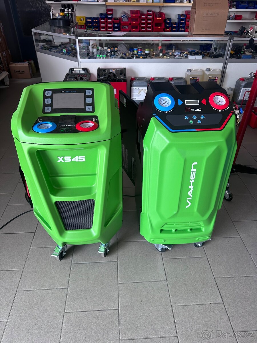 Plnička klimatizace X520 V2, čeština