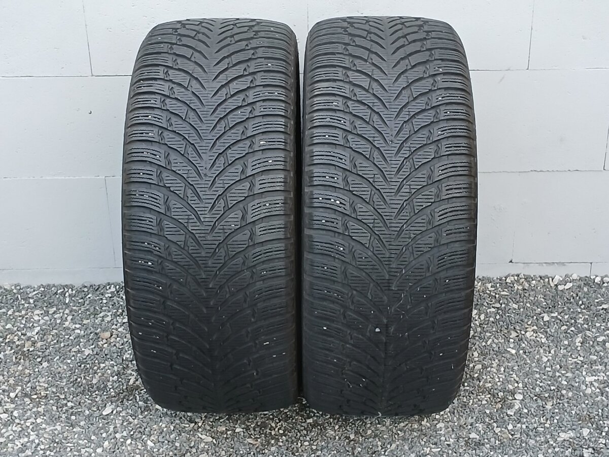 2ks zimní pneu Nokian 275/45/21 vzorek 7mm