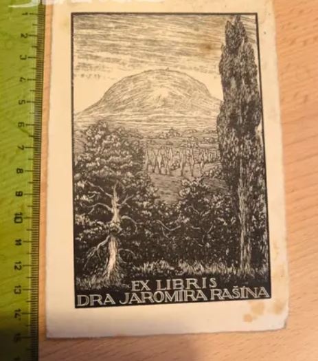 Ex libris - Dr. Jaromír Rašín